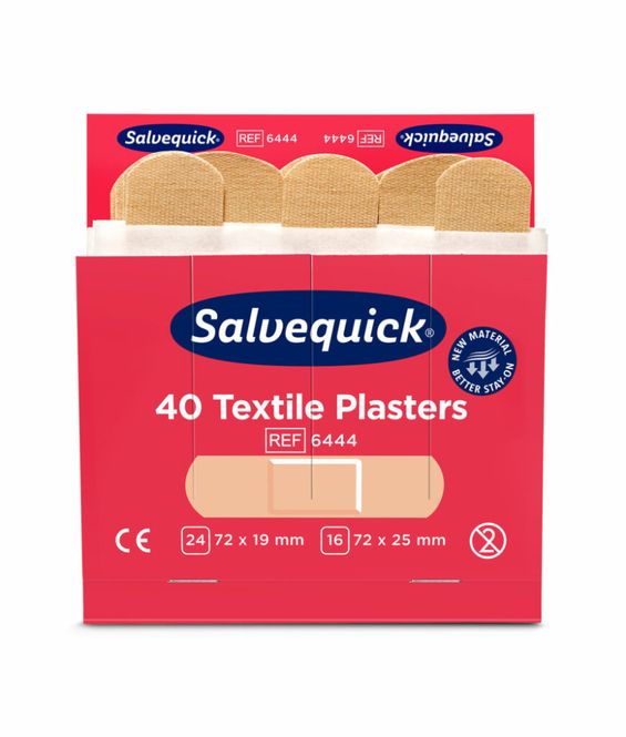 Hovedbilde Salvequick Tekstilplaster 6444