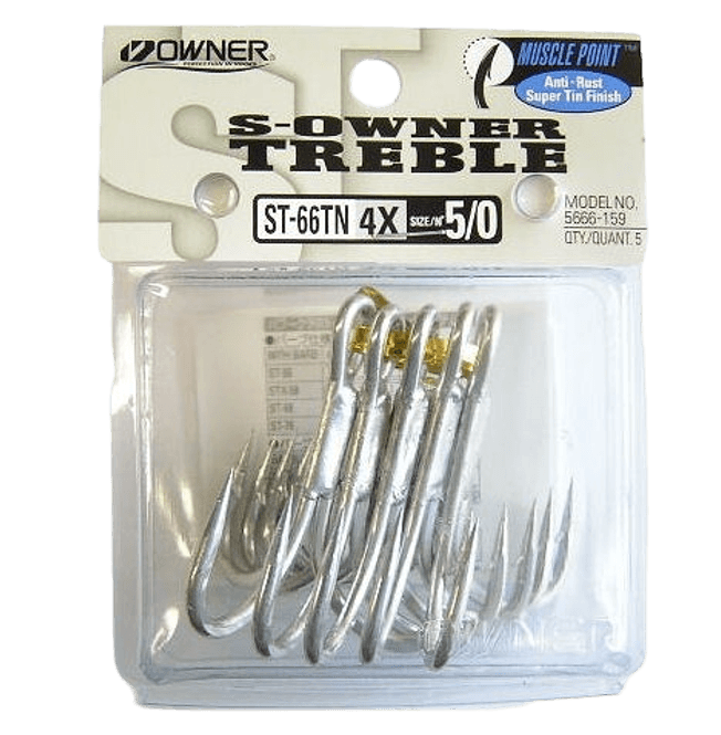 Hovedbilde Owner ST-66 4x Treblekrok 5 pk
